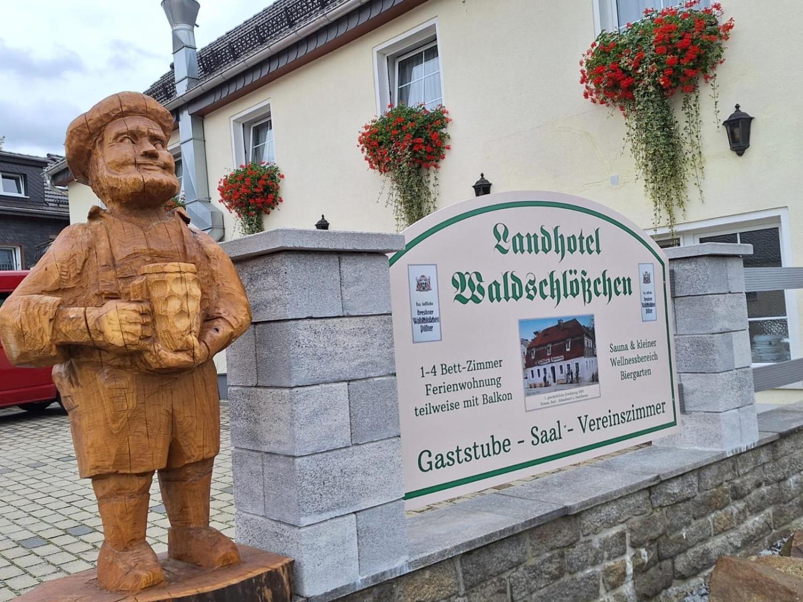 Landhotel Waldschloesschen Mit Gaststube Sohland an der Spree Exterior foto